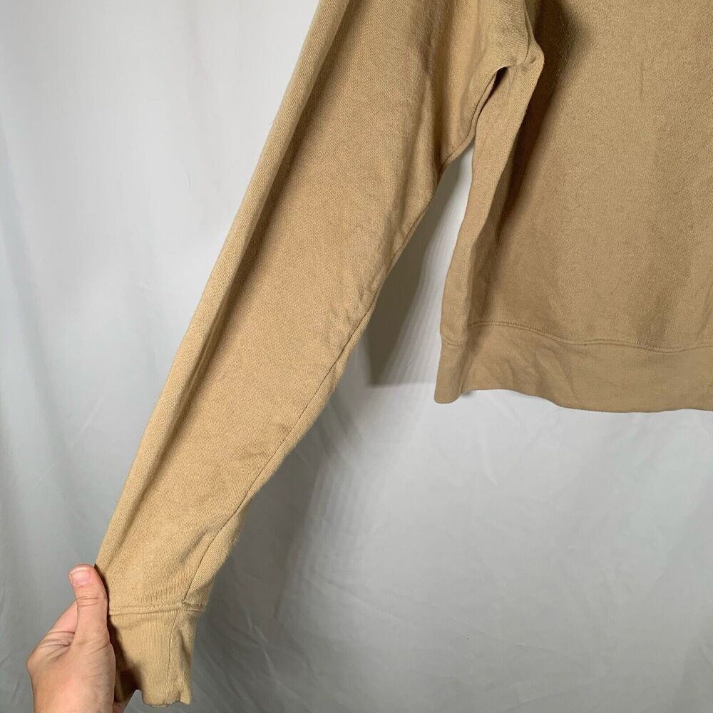 Urban Outfitters Sweater Women's Small Brown Crew Neck Long Sleeve Pullover - Picture 4 of 8